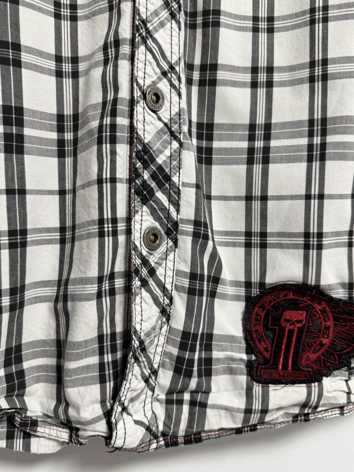 Harley Davidson Harley Davidson Y2K style Hype Button Up Shirt Size US M / EU 48-50 / 2 - 8 Thumbnail