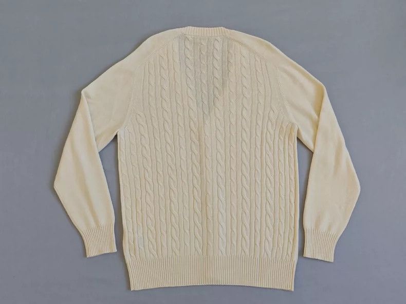 Loro Piana Loro Piana Baby Cashmere Cable Knit Cardigan- Size US L / EU 52-54 / 3 - 7 Thumbnail