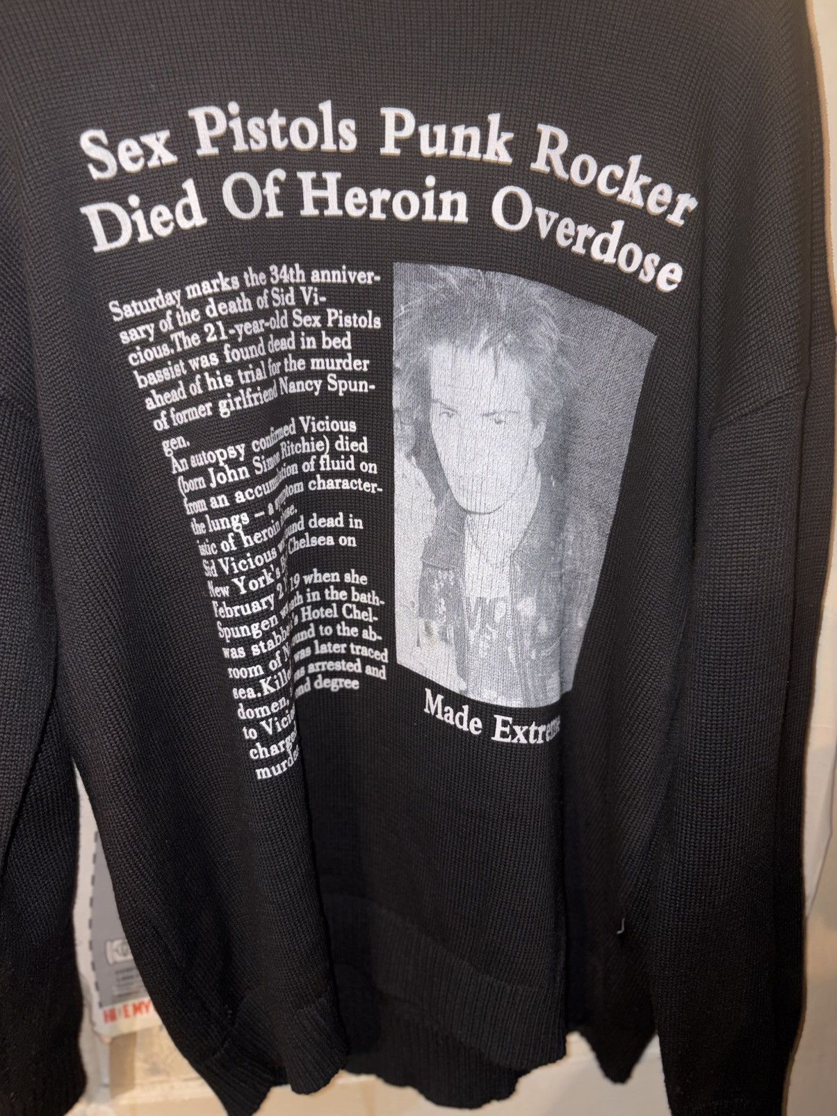 Other Darby Crash Crewneck Sweater Size US XL / EU 56 / 4 - 3 Thumbnail