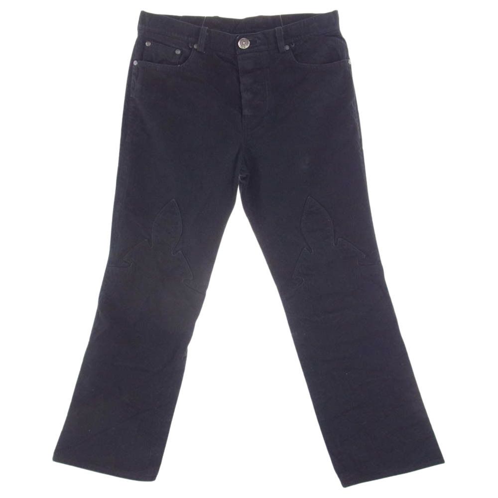 Chrome Hearts Double Flare Knee Denim Pants