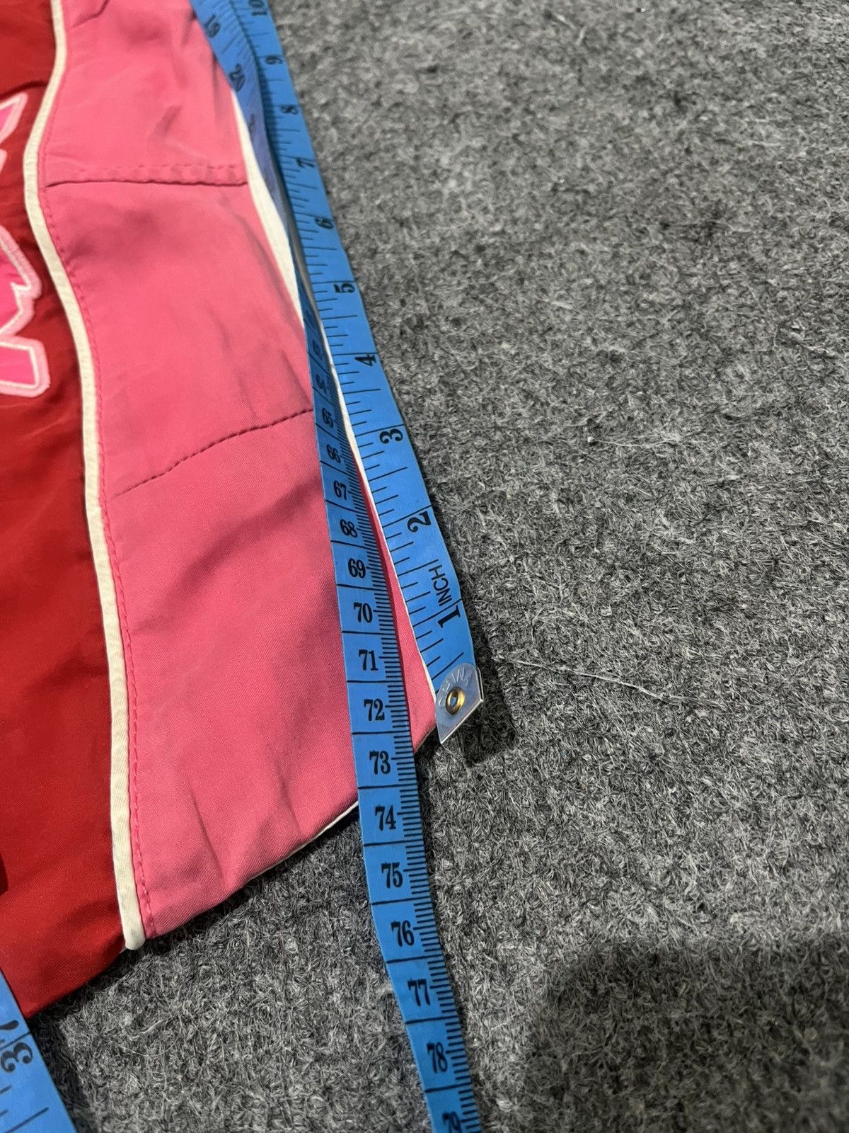Japanese Brand VINTAGE Y2K ICON! Roxy Board Shorts Hot Pink Contrast Red Size US 29 - 13 Thumbnail