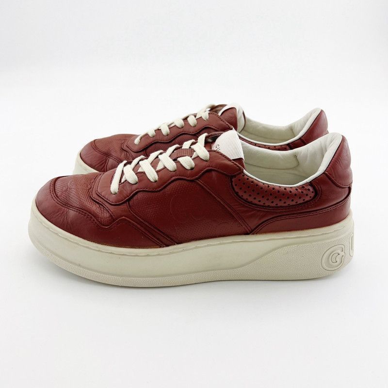 Gucci Gucci Chunky B Low-Top Leather Sneakers - Size US 8 / EU 41 - 1 Thumbnail