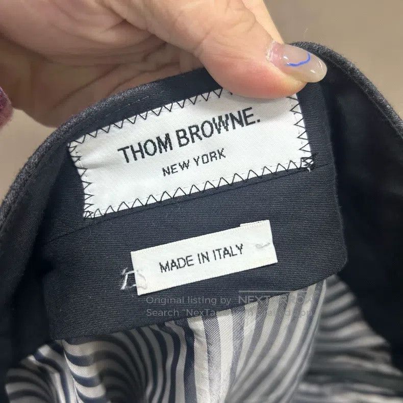 Thom Browne Thom Browne Wool Mid-Length Skirt Size 25" / US 0 / IT 36 - 4 Thumbnail