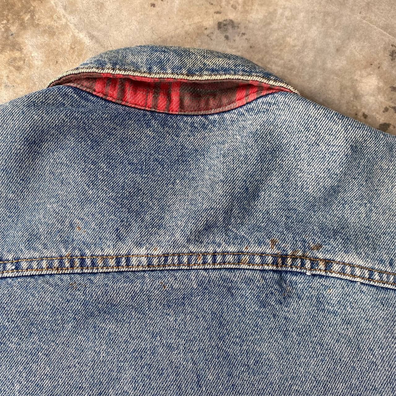 Levi's Vintage Clothing Vintage 90s Levi’s Blanket Lined Denim Trucker Jacket USA Size US M / EU 48-50 / 2 - 10 Thumbnail