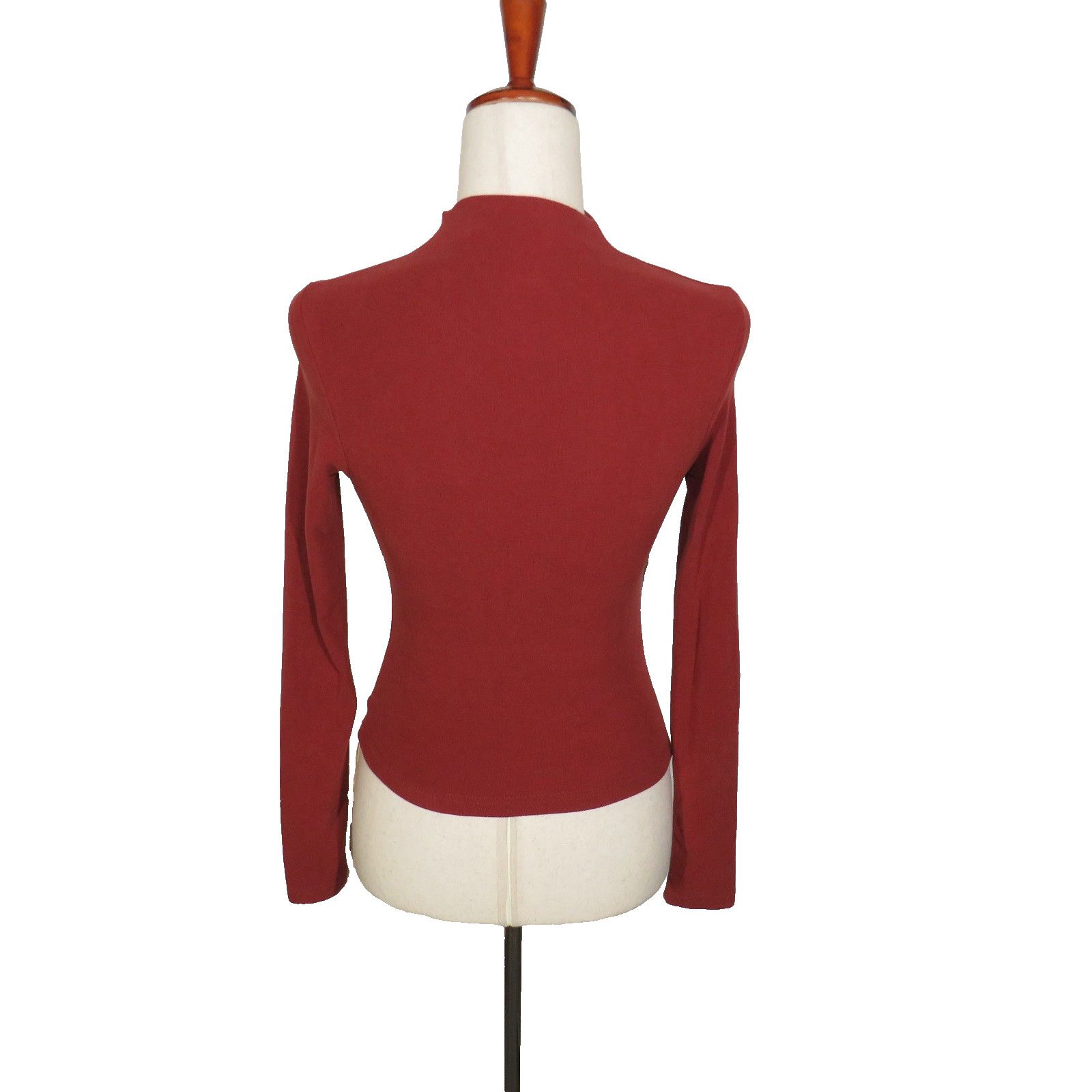 Other OGL Eco Mousse ProWarm Long Sleeve Mock Neck Top Rust XS Size XS / US 0-2 / IT 36-38 - 6 Thumbnail