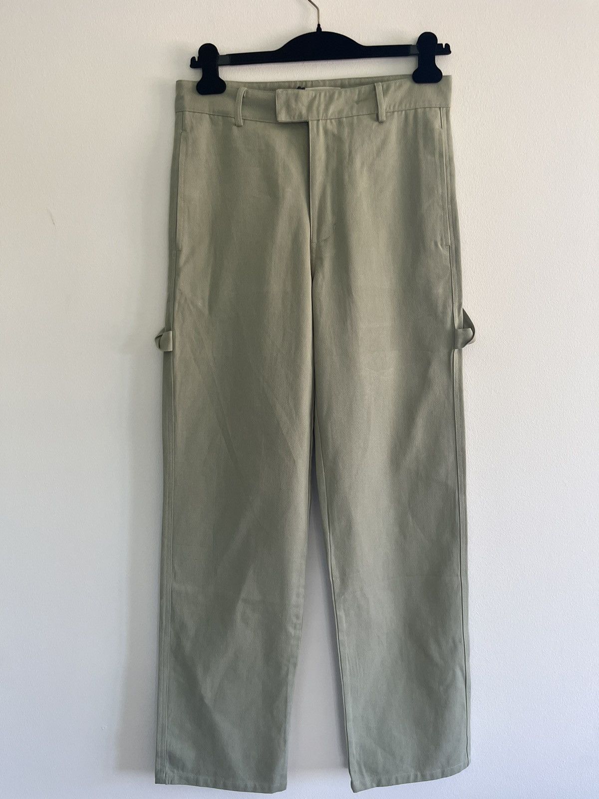 Lac Demure Ruben kone - Work pants “OLIVE” Size US 32 / EU 48 - 1 Thumbnail