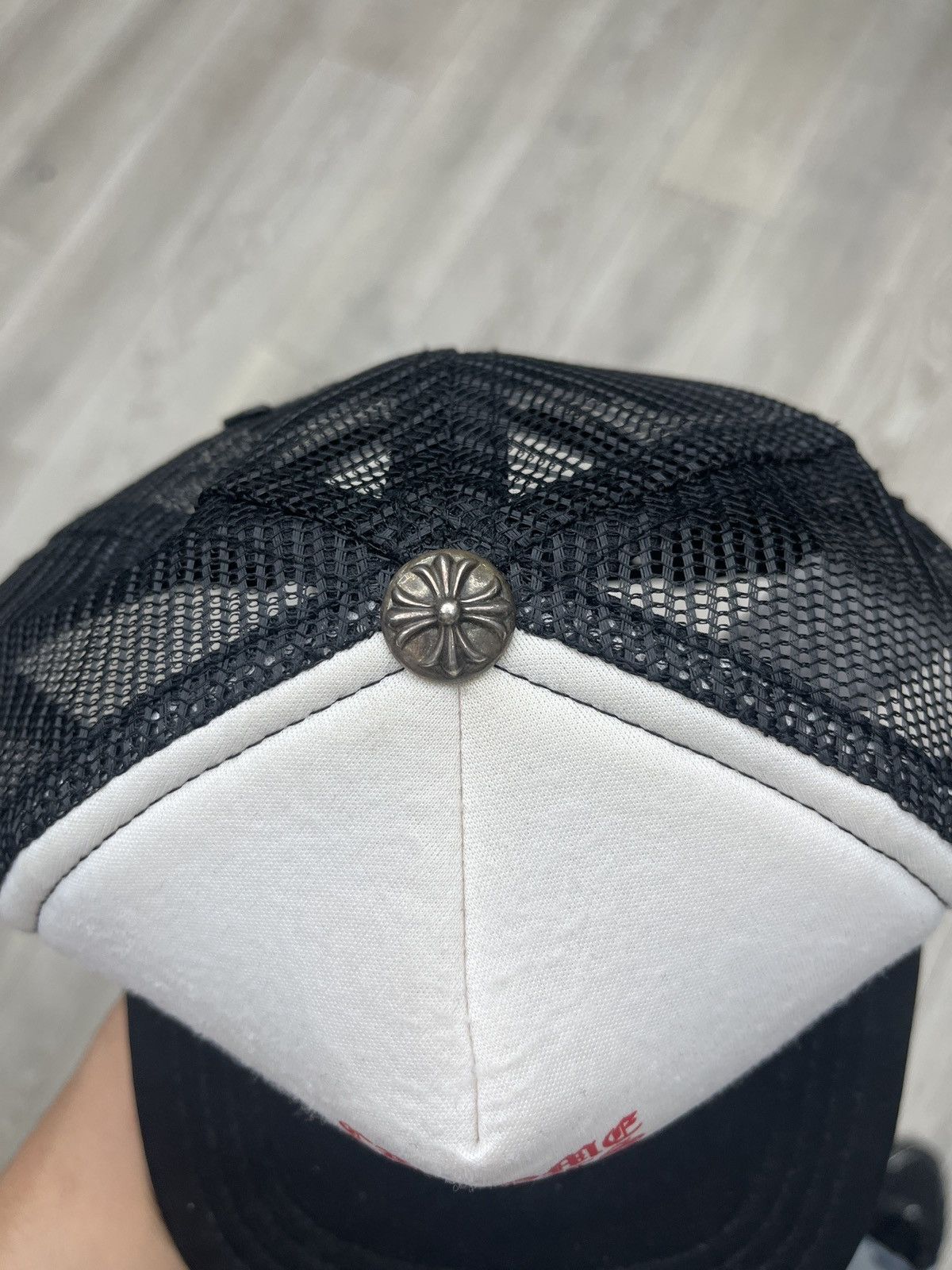 Chrome Hearts Chrome Hearts EyeChart Trucker Hat Size ONE SIZE - 2 Thumbnail