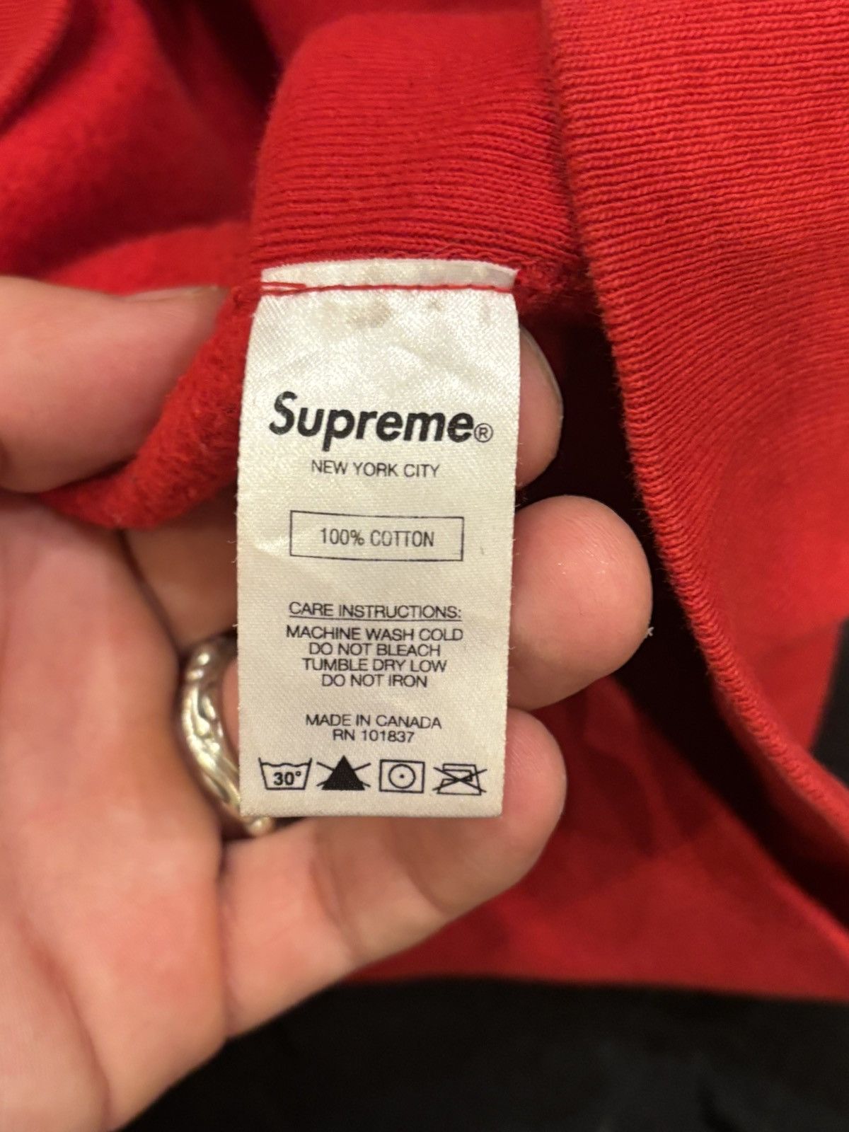 Supreme Supreme Chenille S Hoodie Size US M / EU 48-50 / 2 - 9 Thumbnail