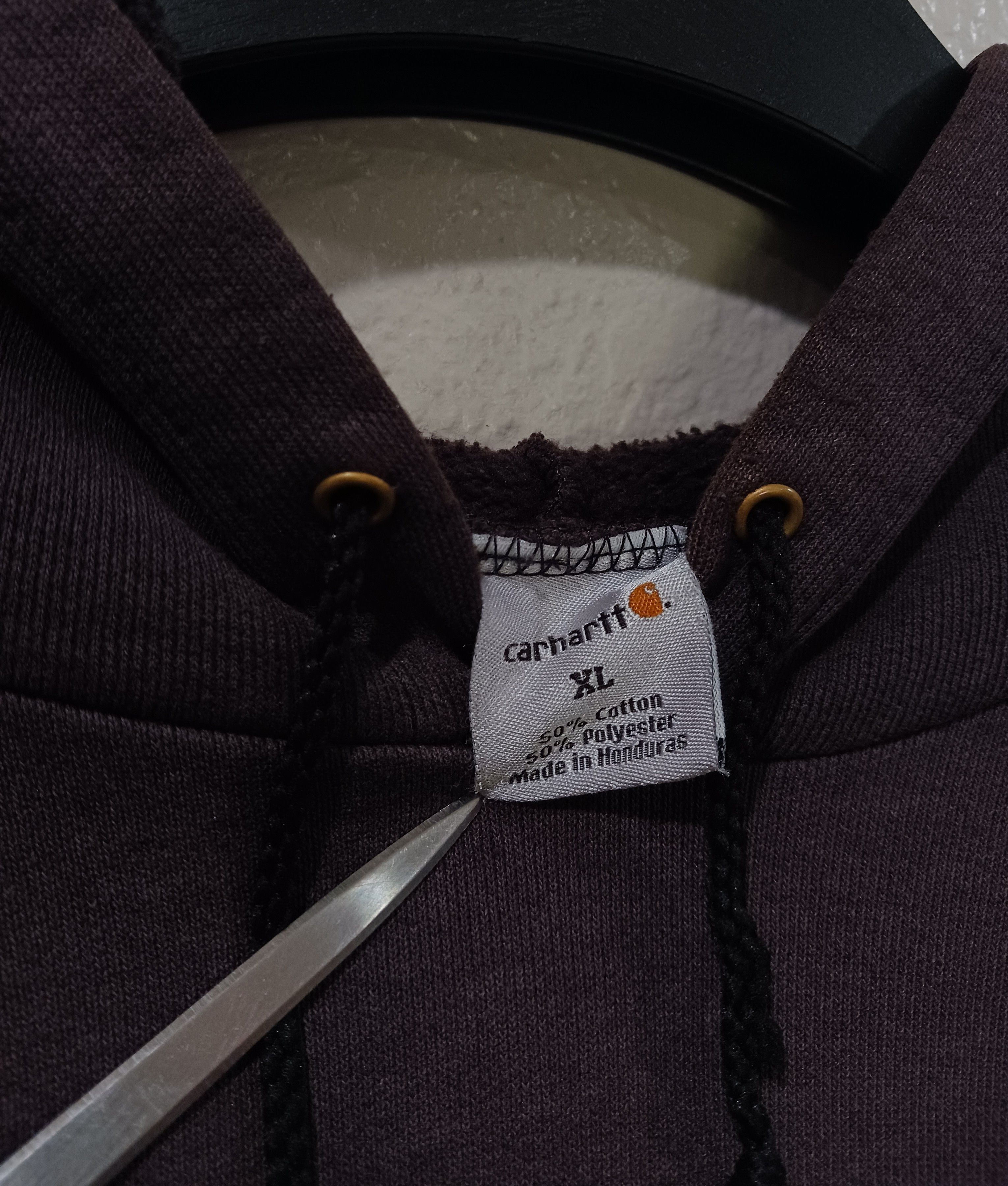 Carhartt Carhartt K121 "Faded & Distressed" Midweight Pullover Hoodie Size US XL / EU 56 / 4 - 4 Thumbnail