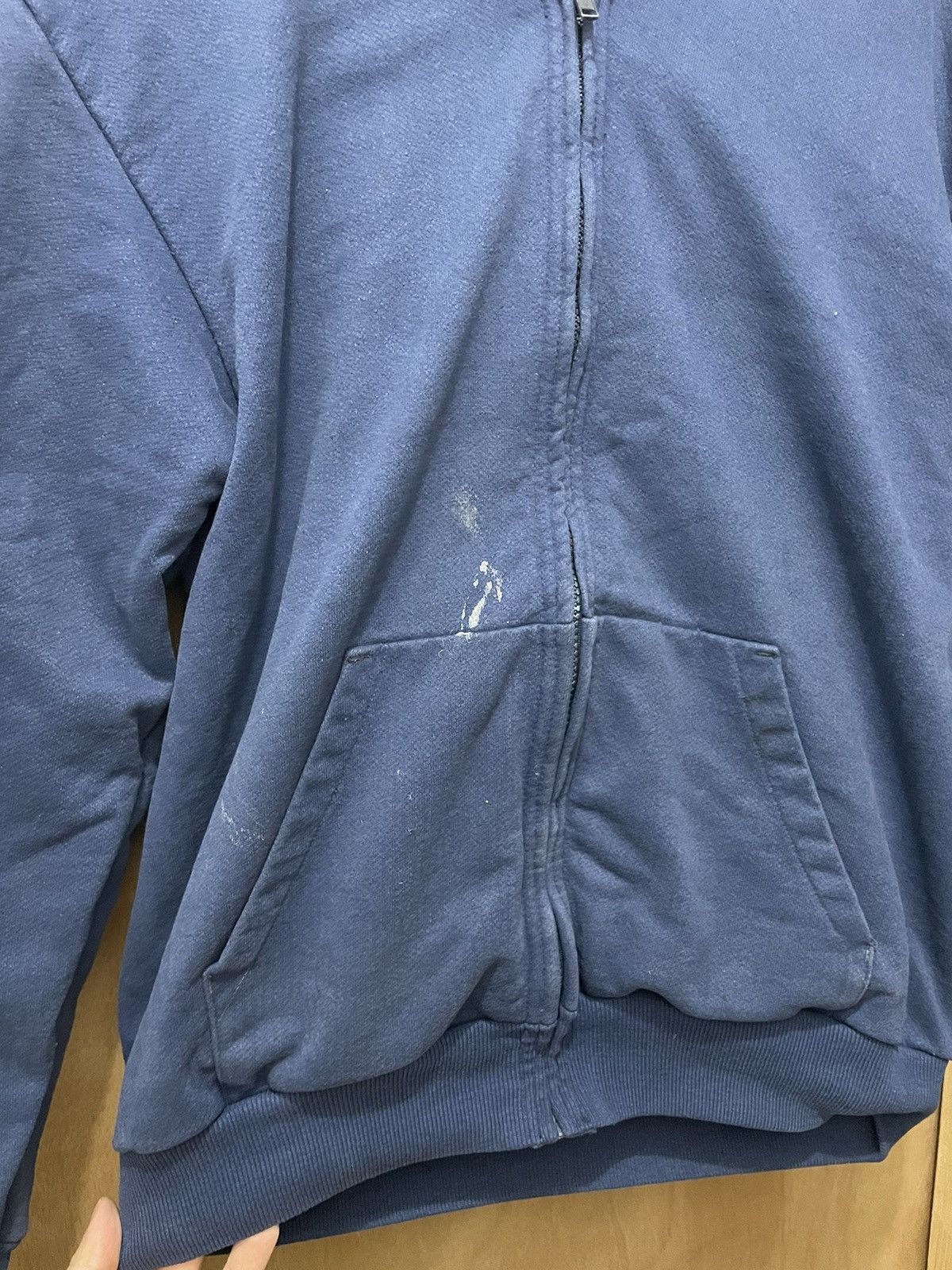 Other vintage 70's WAFFLE lined DBL HOODED zip up large Size US L / EU 52-54 / 3 - 3 Thumbnail