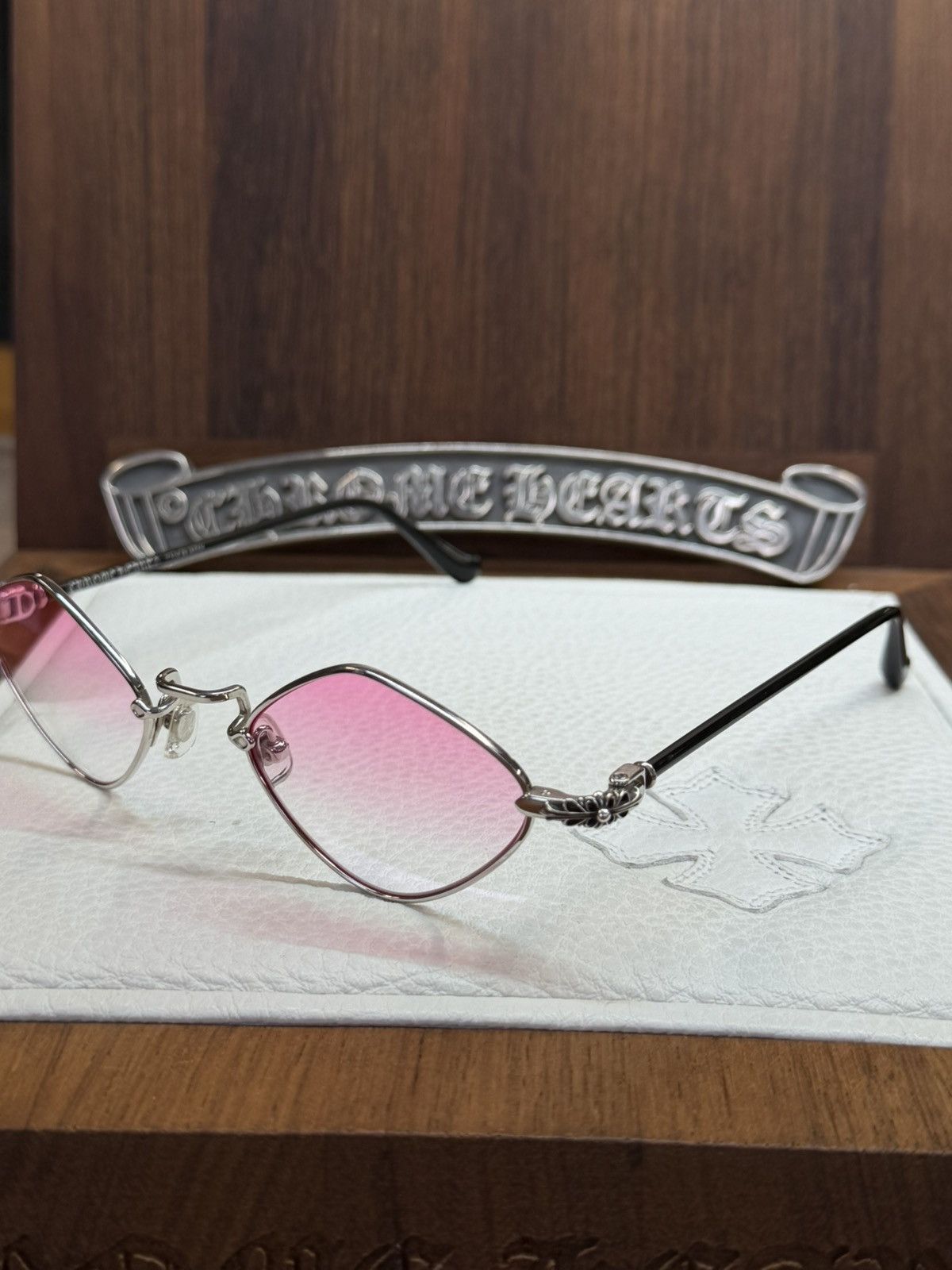 Chrome Hearts Chrome Hearts Diamond Dog Sunglasses Size ONE SIZE - 3 Thumbnail