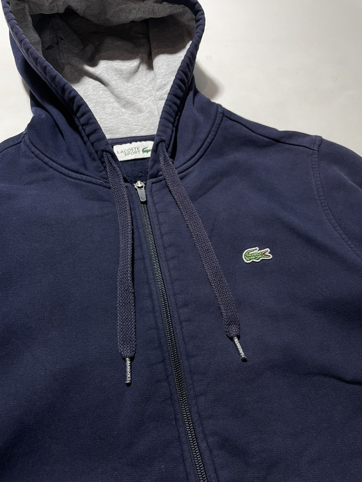 Lacoste Lacoste Sport Bog Logo Zip Hoodie Size US L / EU 52-54 / 3 - 5 Thumbnail