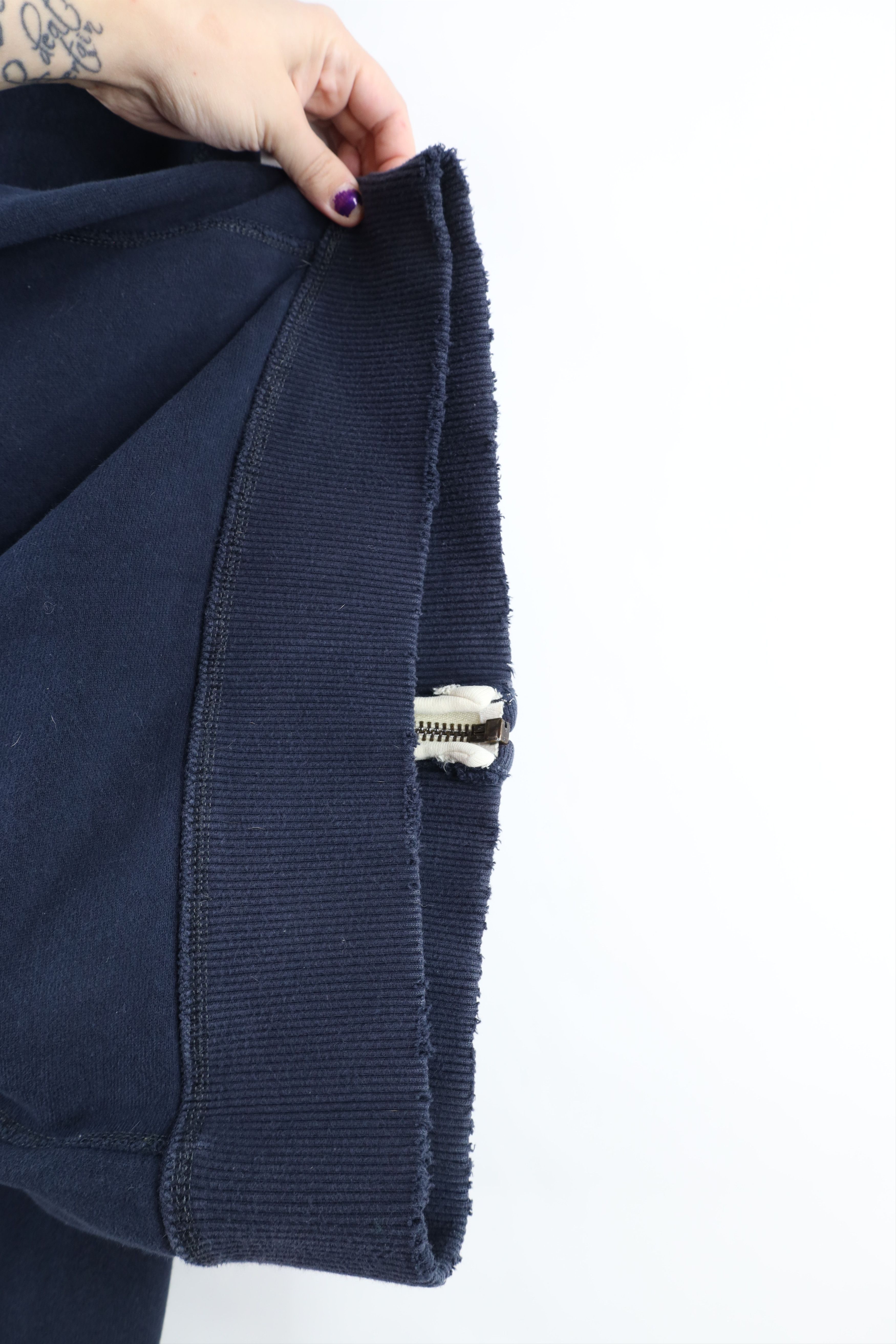 Abercrombie & Fitch × Vintage Vintage Abercrombie & Fitch Out Heavyweight Full Zip Hoodie Size ONE SIZE - 8 Thumbnail