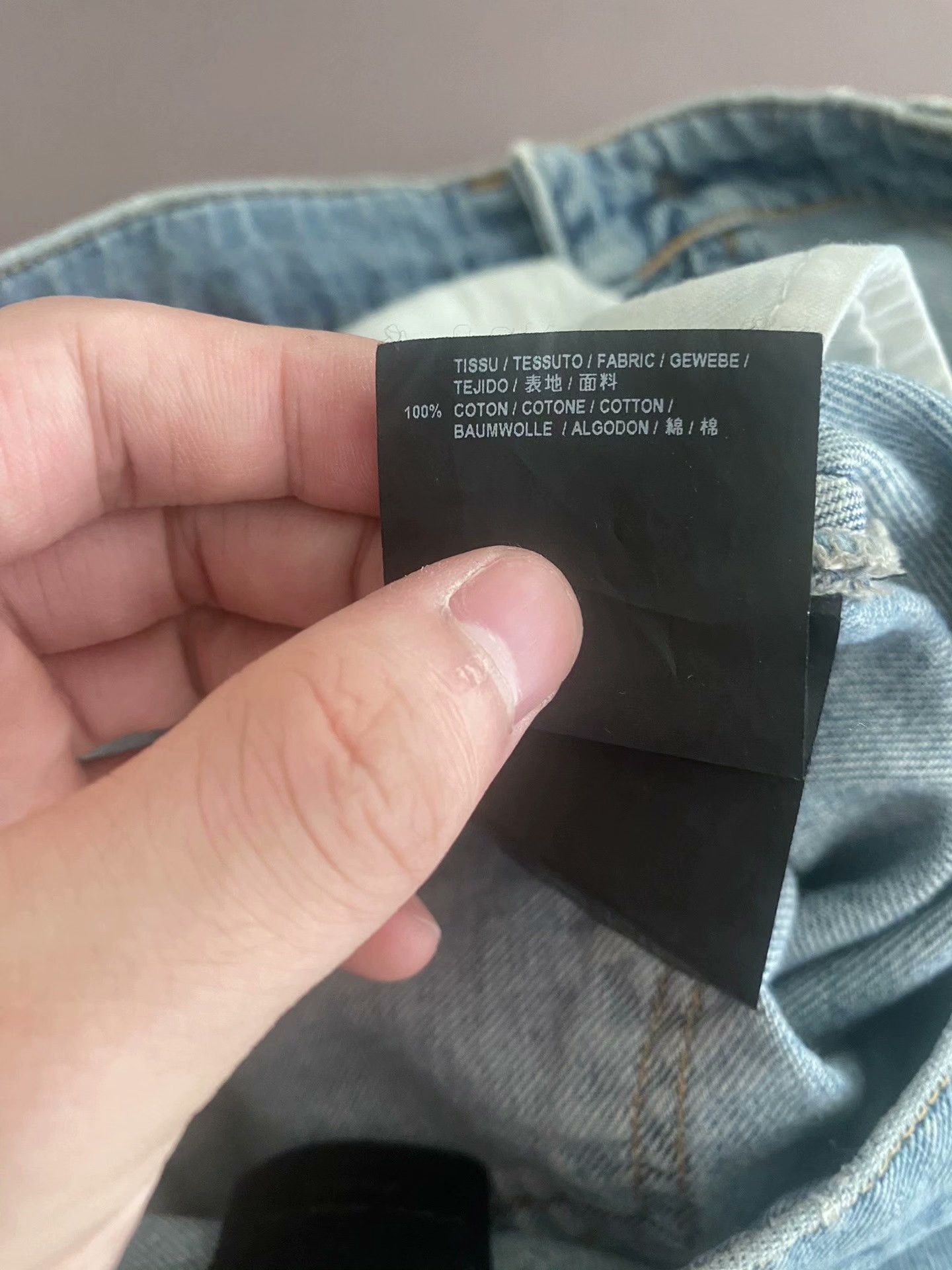 Saint Laurent Paris Saint Laurent 18SS Distressed Blue Jeans Size US 30 / EU 46 - 4 Thumbnail