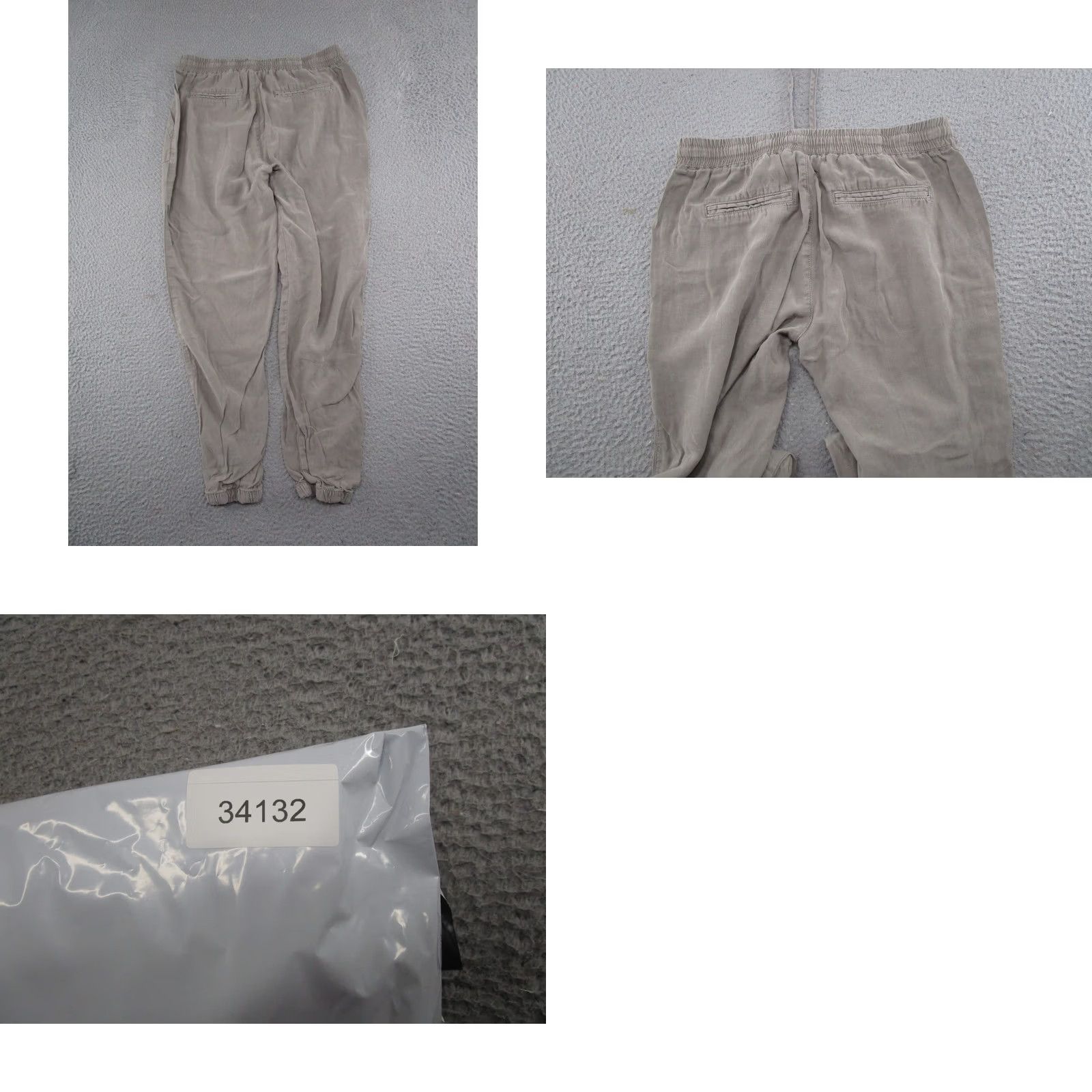 Vintage Thread & Supply Pant's Women's Green Lyocell Tencel Jogger Drawstring Size S Size 28" / US 6 / IT 42 - 9 Thumbnail