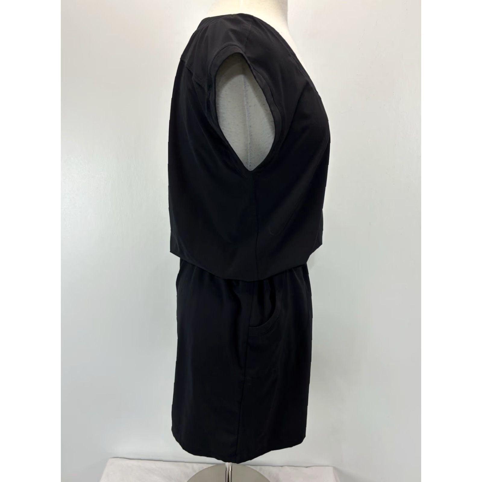 Prana prAna Norma Activewear Dress Womens Small Black Travel Hiking Comfort Pockets Size S / US 4 / IT 40 - 4 Thumbnail