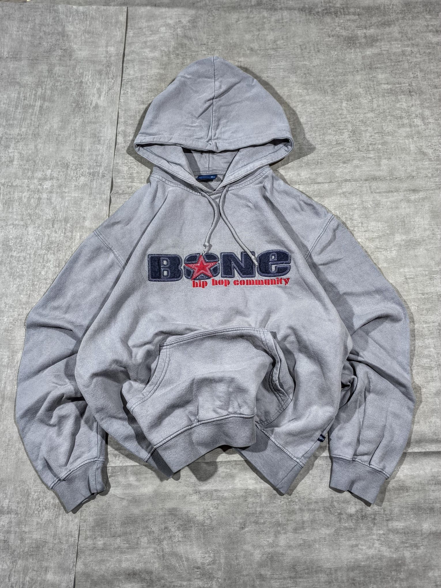 Southpole fishbone boxy y2k 90s hiphop hoodie Size US S / EU 44-46 / 1 - 2 Thumbnail