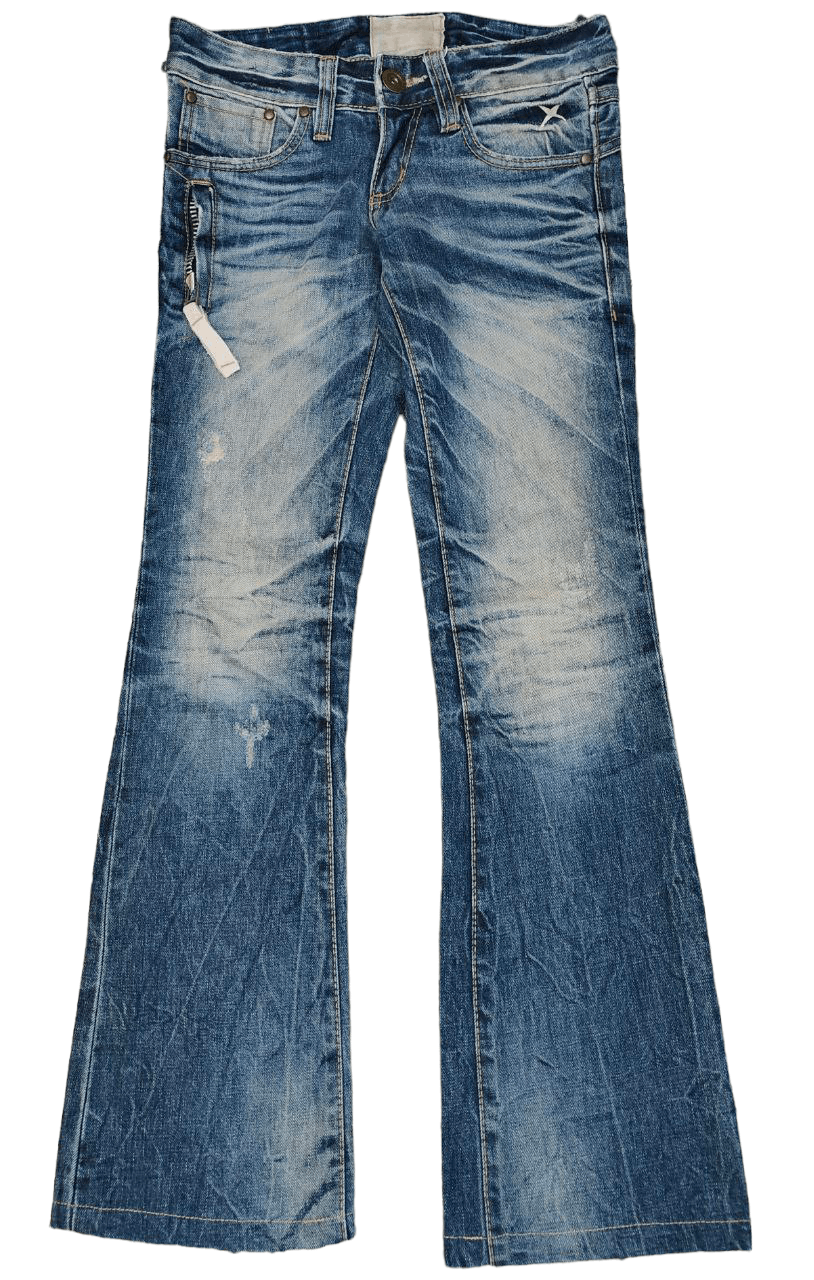 Japanese Brand Lolita Flare denim Size 29" - 3 Thumbnail