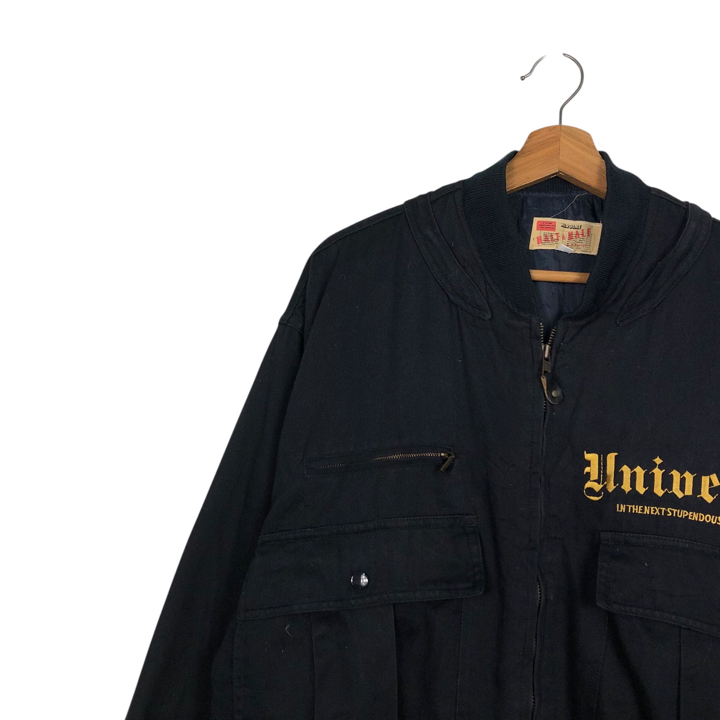 Japanese Brand 📌Vintage Wool Bomber Jacket University Embroidery Japan Size US M / EU 48-50 / 2 - 8 Thumbnail