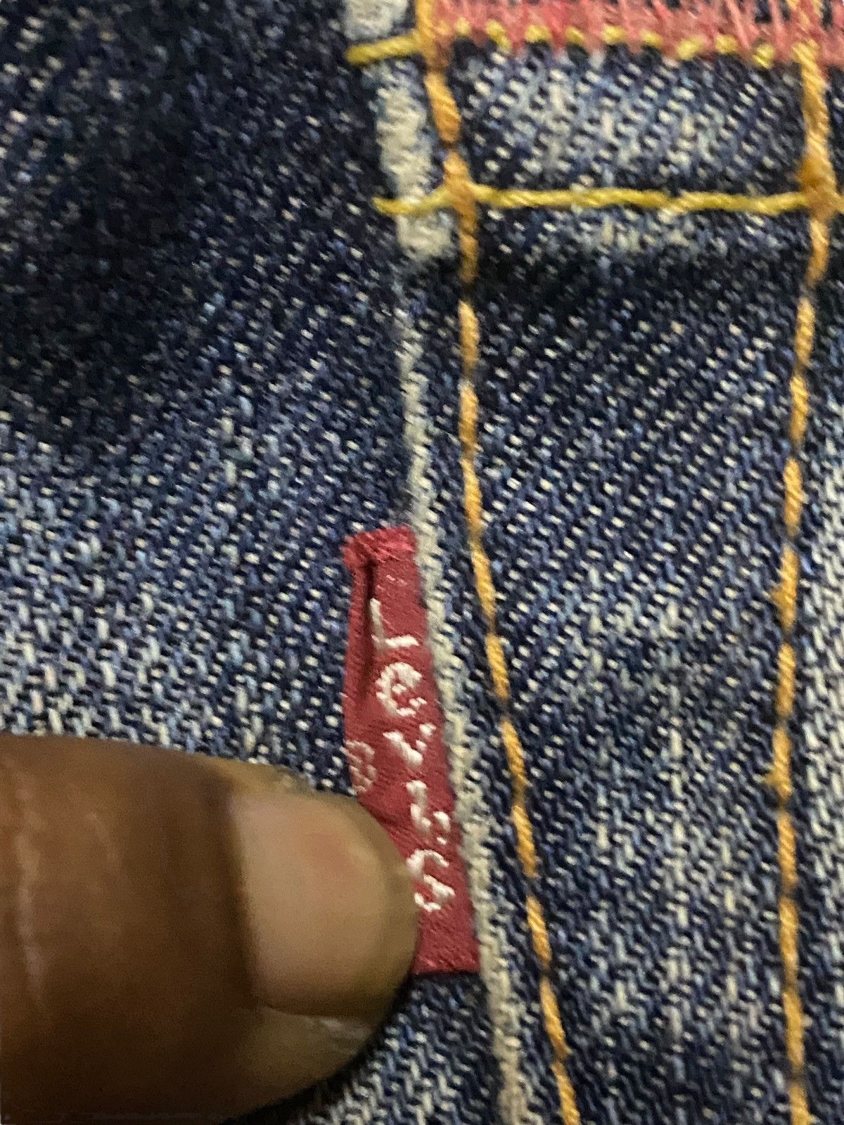 Levi's Vintage Levis 702 Mud Wash Distressed Loose Jeans Size US 31 - 12 Thumbnail