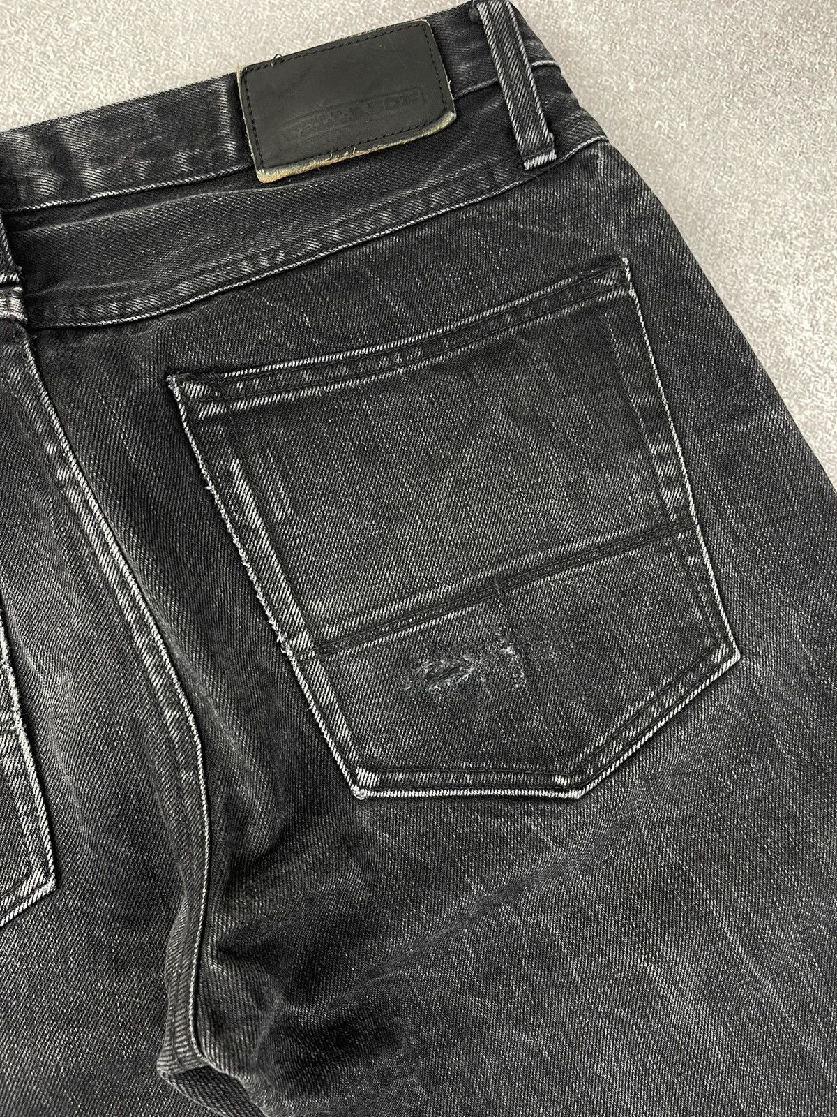 Tellason Vintage Tellason Selvedge Distressed Denim Jeans Size 33 Size US 33 - 12 Thumbnail