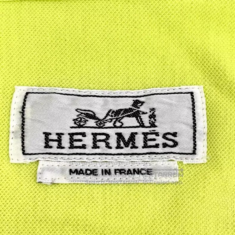 Hermes Hermes size 40 Yellow cotton stand collar zipper long-sleev Size M / US 6-8 / IT 42-44 - 5 Thumbnail