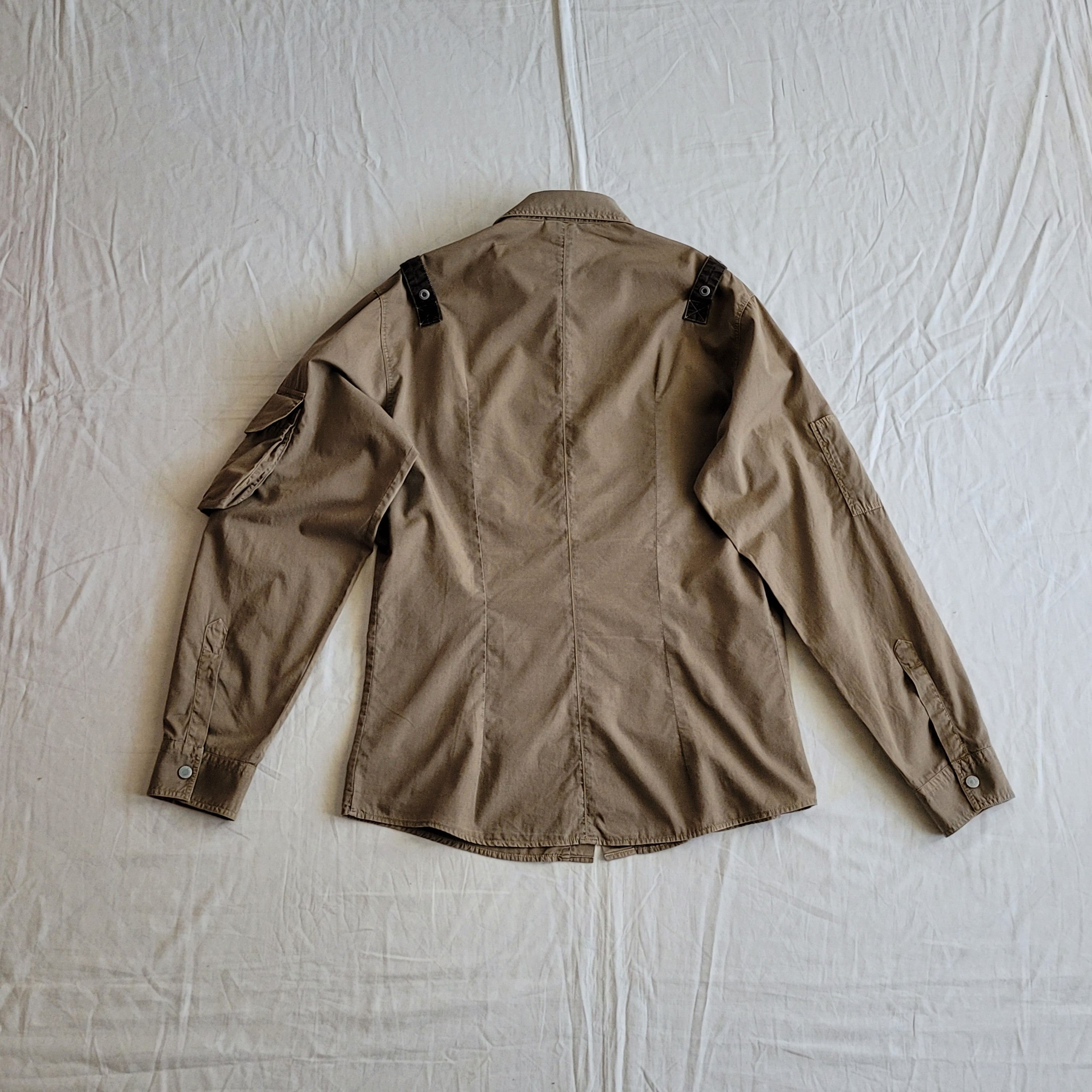 Dolce & Gabbana D&G 2003 rare cargo bondage military shirt Size US L / EU 52-54 / 3 - 9 Thumbnail