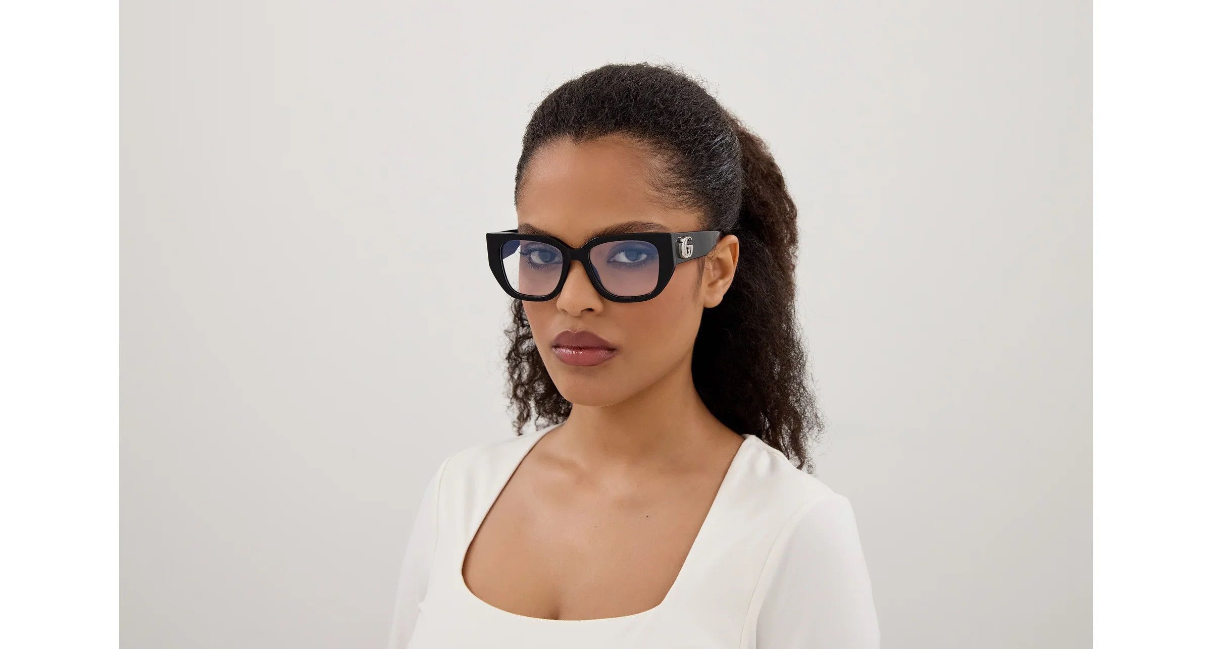 Gucci Gucci Women Eyeglasses Square GG1952O 001 NEW AUTHENTIC Size ONE SIZE - 10 Thumbnail