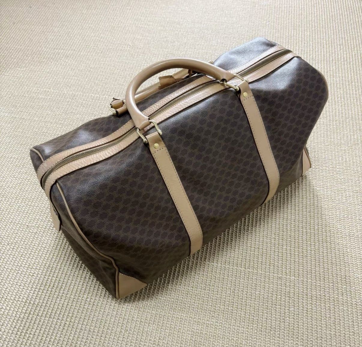 Celine Celine Brown Monogram Boston Bag J29 Size ONE SIZE - 6 Thumbnail