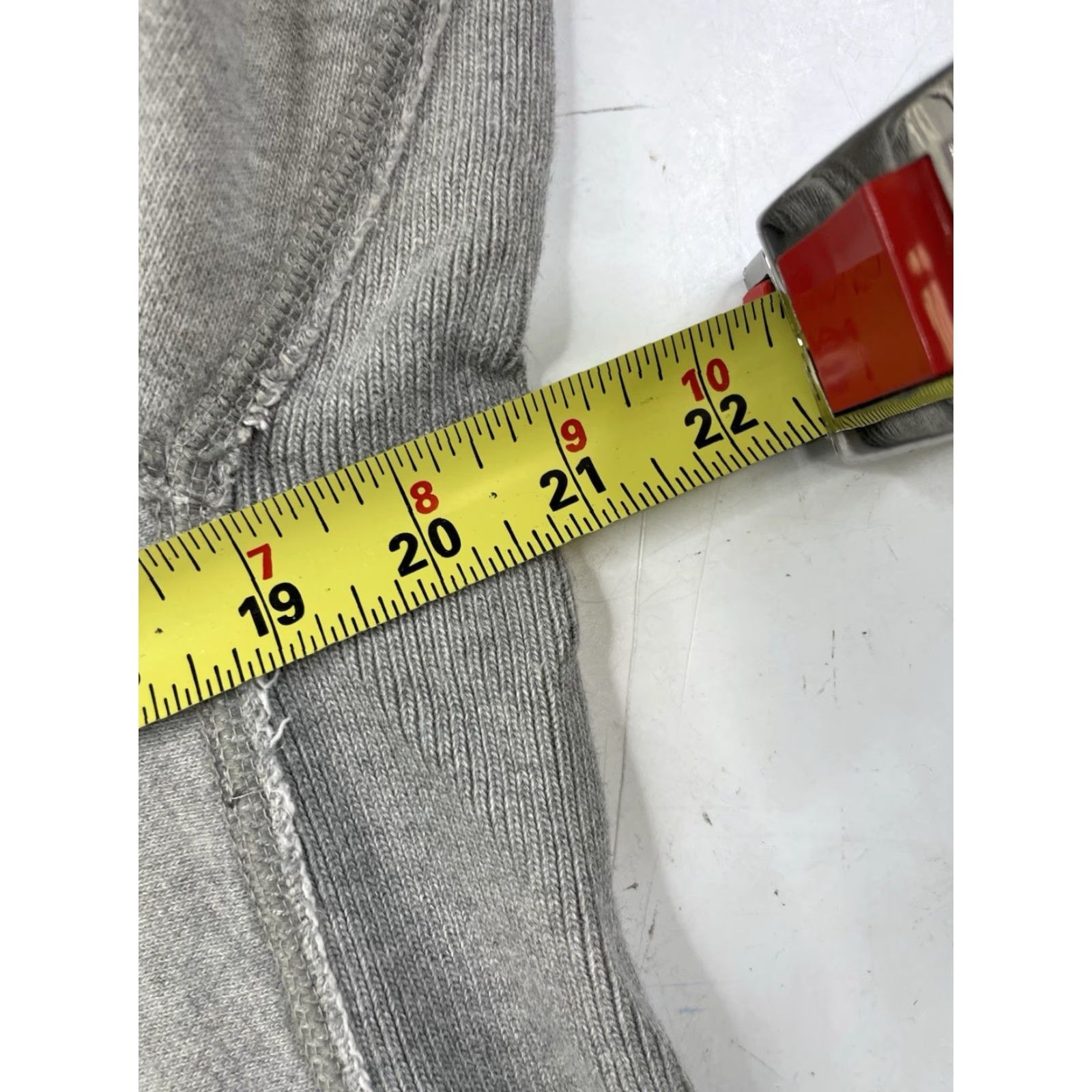 Abercrombie & Fitch VINTAGE Abercrombie & Fitch Hoodie Men Medium Gray Distressed Full Zip Muscle Fit Sweater M Size US M / EU 48-50 / 2 - 6 Thumbnail