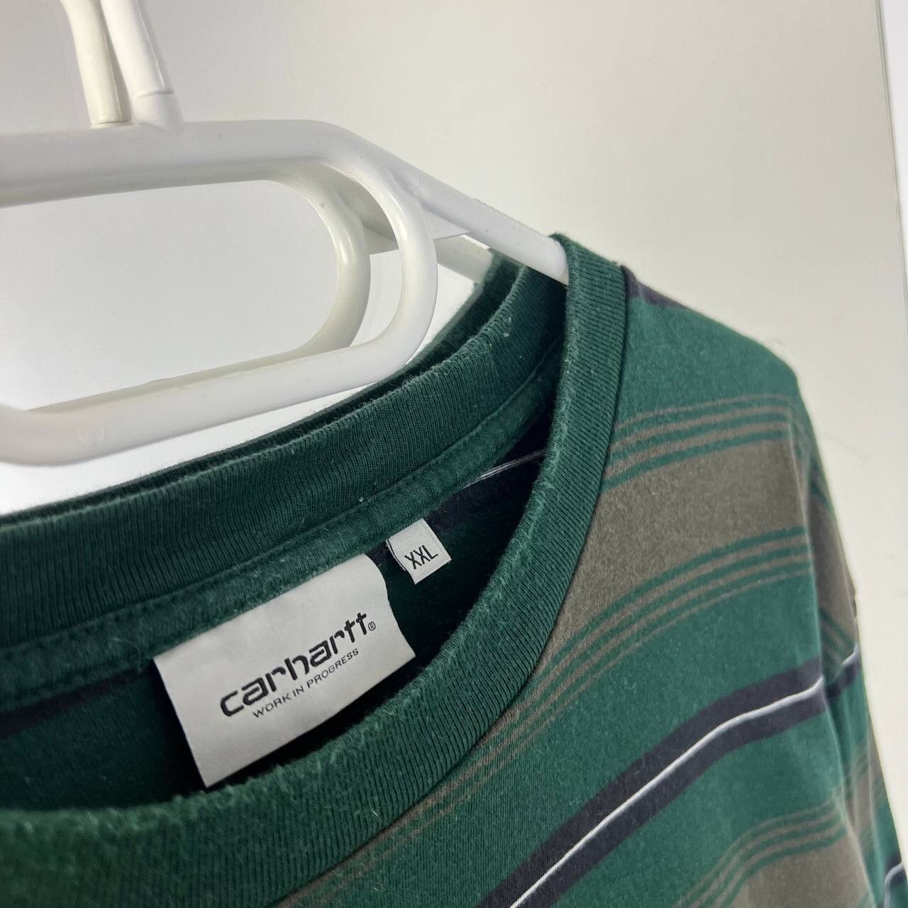 Carhartt Carhartt Long Sleeve Striped Mini Logo Size US XXL / EU 58 / 5 - 4 Thumbnail