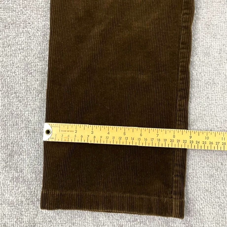 Polo Ralph Lauren VINTAGE Polo Ralph Lauren Pants Men 38x30 Corduroy Straight Leg Brown Casual Size US M / EU 48-50 / 2 - 6 Thumbnail