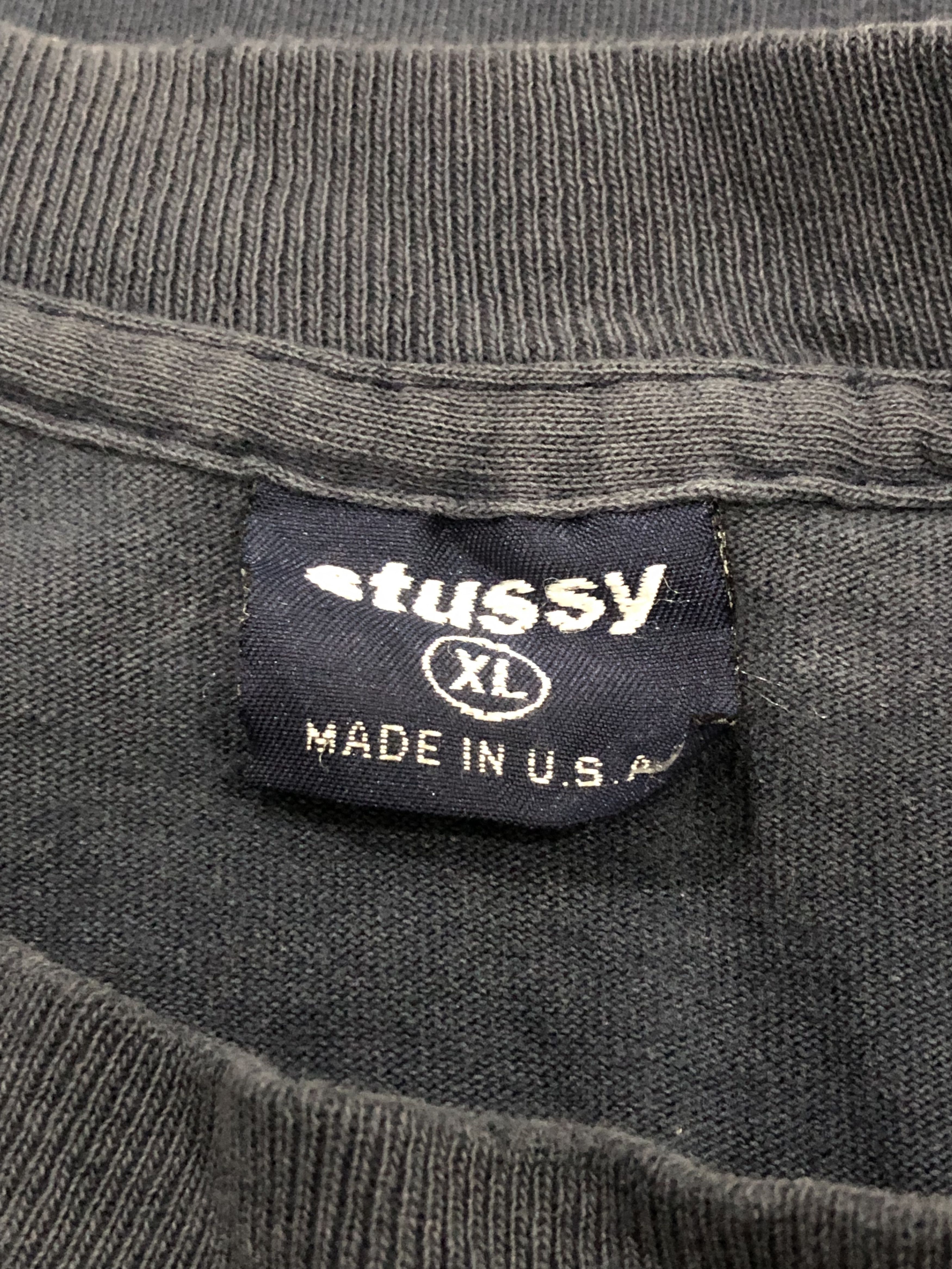 Stussy × Vintage Vintage Worn 90s Stussy Some Assembly Required Tees Size US XL / EU 56 / 4 - 7 Thumbnail