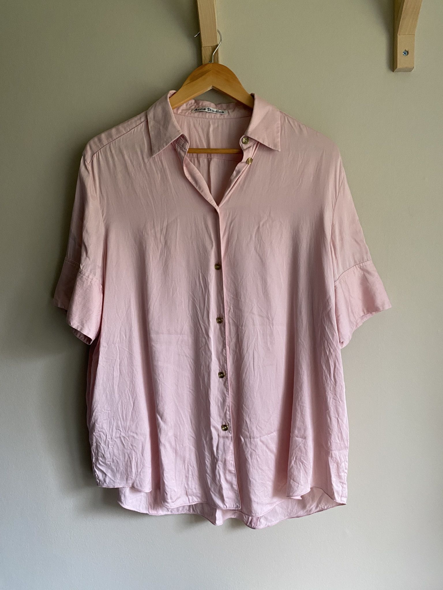 Acne Studios Pink Summer Shirt Size S / US 4 / IT 40 - 1 Thumbnail
