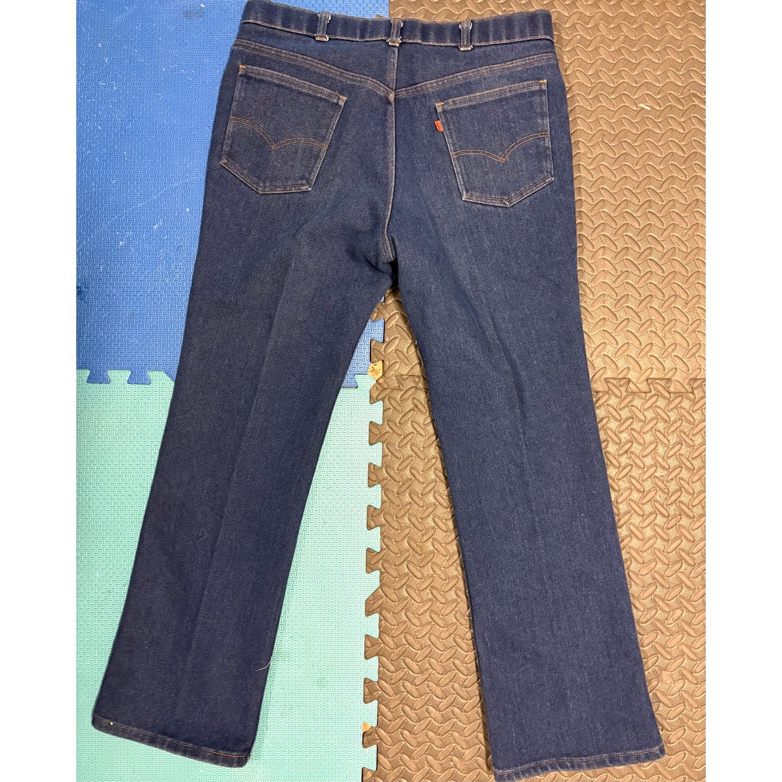 Levi's Vintage 80s Levi’s jeans orange tab blue action jeans 36 Size US 36 / EU 52 - 9 Thumbnail