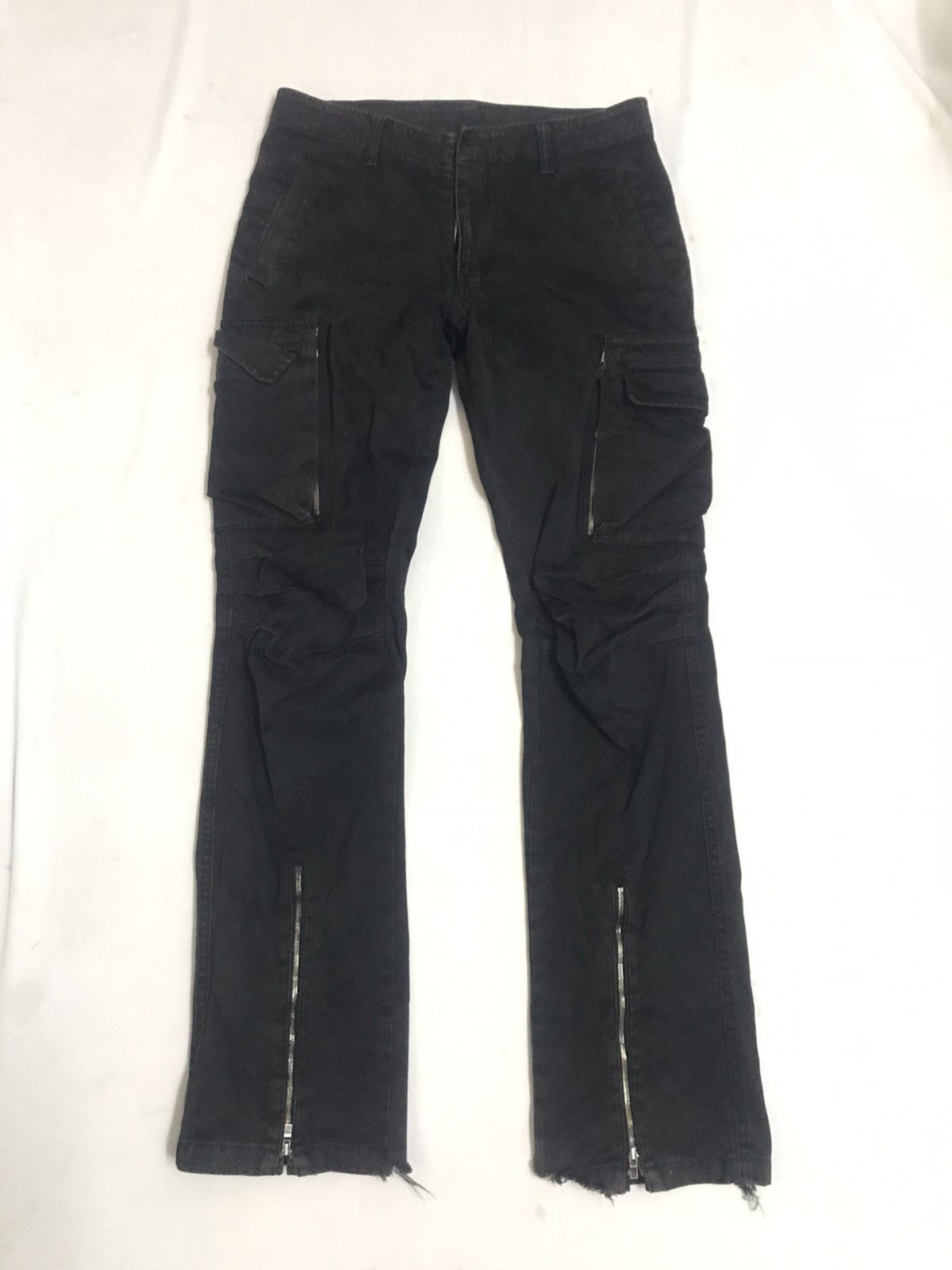 wjk WJK - JUNHASHIMOTO Flare Cargo Pant / FORMER CARPE DIEM Size US 30 / EU 46 - 1 Thumbnail