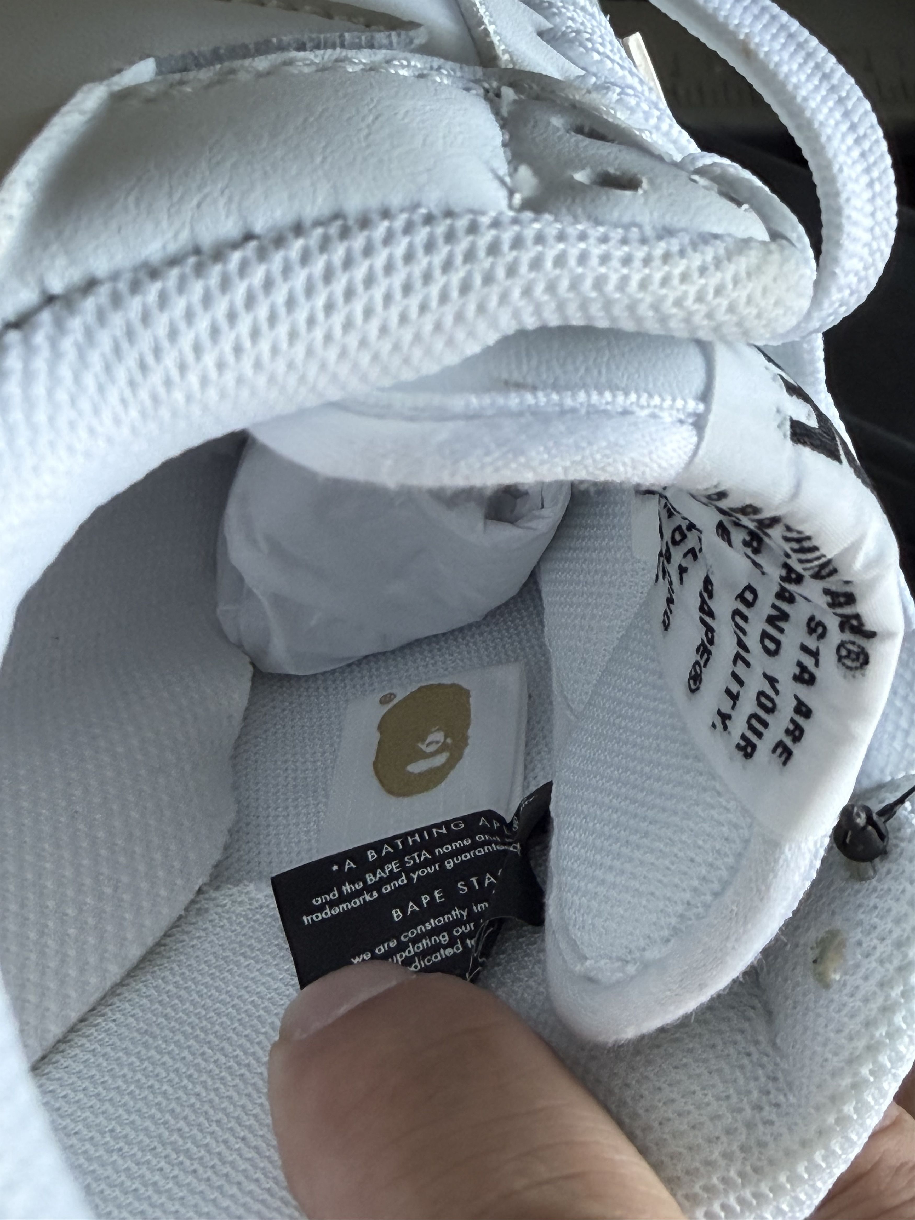 Bape Bape Sta Low White size 9 Size US 9 / EU 42 - 10 Thumbnail