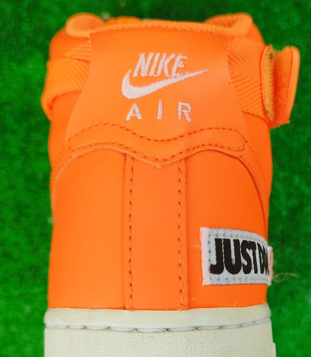 Nike Nike Air Force 1 High Just Do It Pack Orange Unisex #7us Size US 7 / IT 37 - 7 Thumbnail
