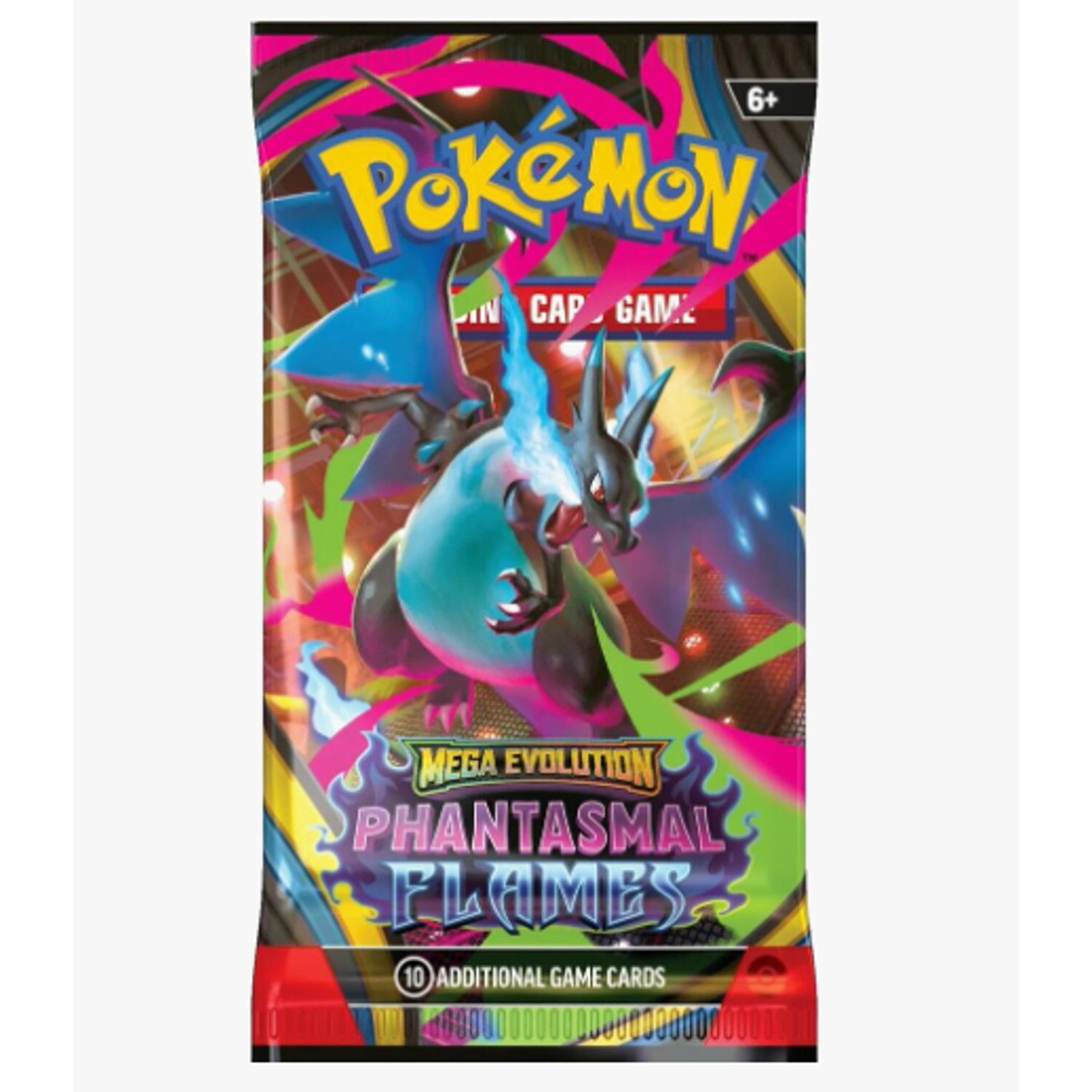 Pokemon Pokémon Phantasmal Flames Booster Pack - Random Art -🔥NEW🔥 Size ONE SIZE - 1 Preview