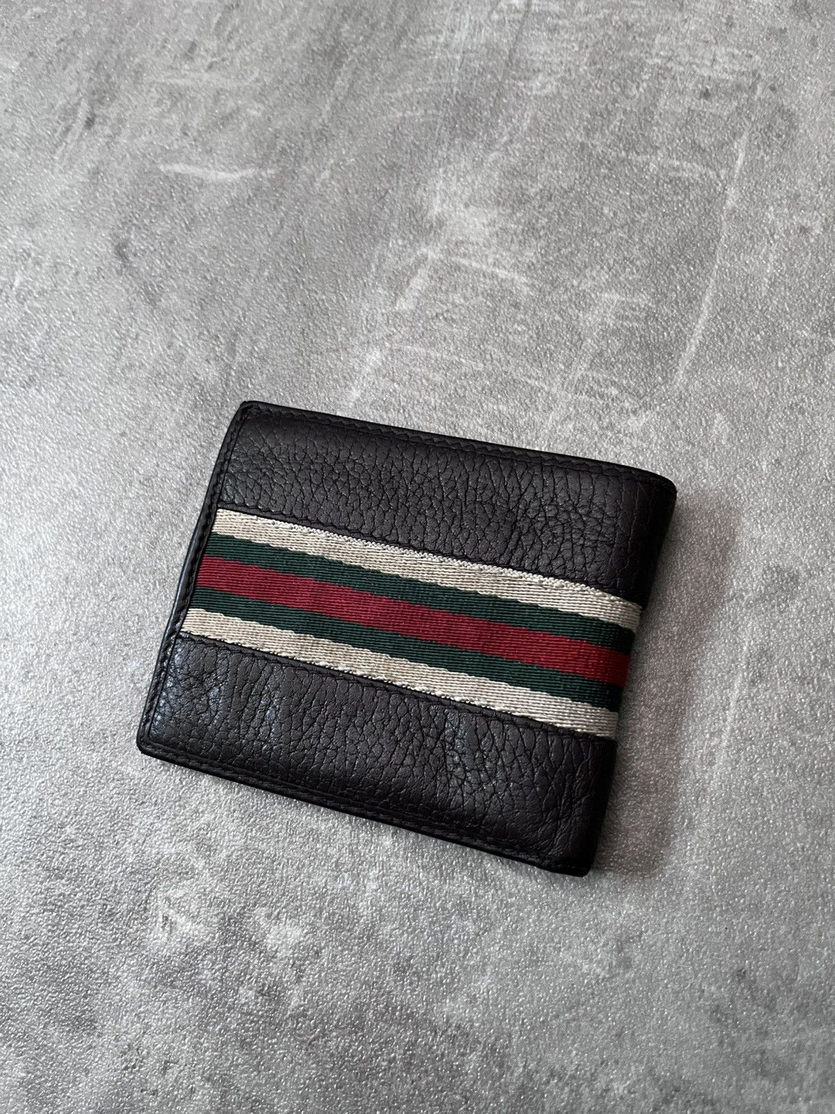 Gucci Gucci letaher wallet striped vintage Size ONE SIZE - 5 Thumbnail
