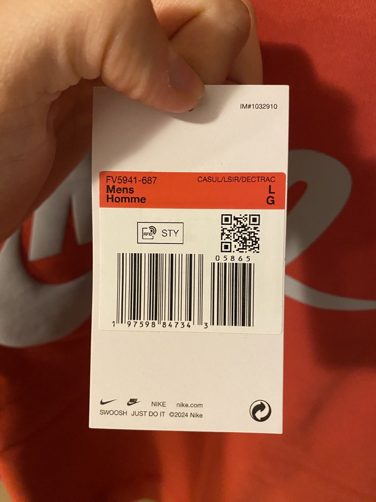 Nigo × Nike Nike x Nigo crewneck red Size US L / EU 52-54 / 3 - 3 Thumbnail