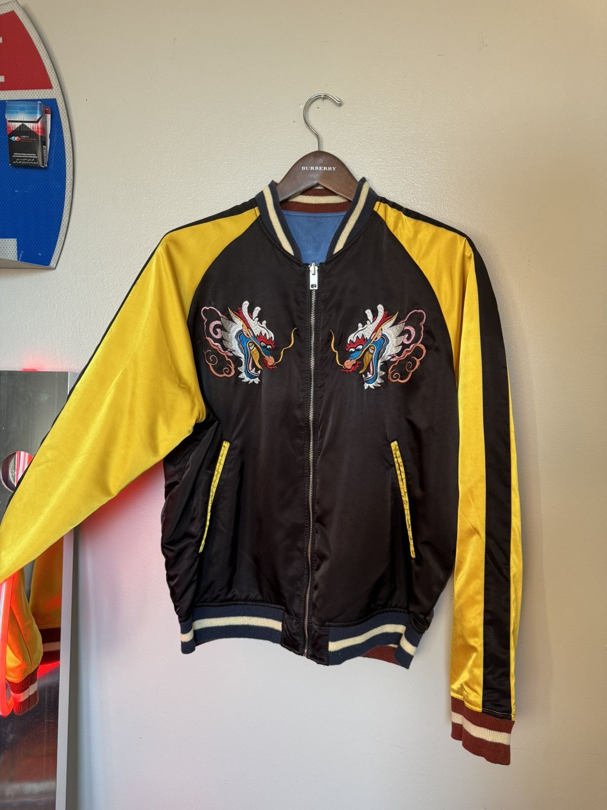 Diesel Reversible Diesel Tekno Sukajan satin jacket Size US M / EU 48-50 / 2 - 2 Thumbnail