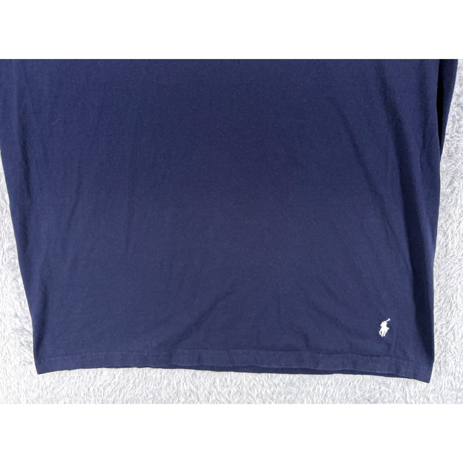 Ralph Lauren Ralph Lauren Shirt Men’s Large Blue Short Sleeve V-Neck Cotton Jersey Logo Classic Size US L / EU 52-54 / 3 - 5 Thumbnail