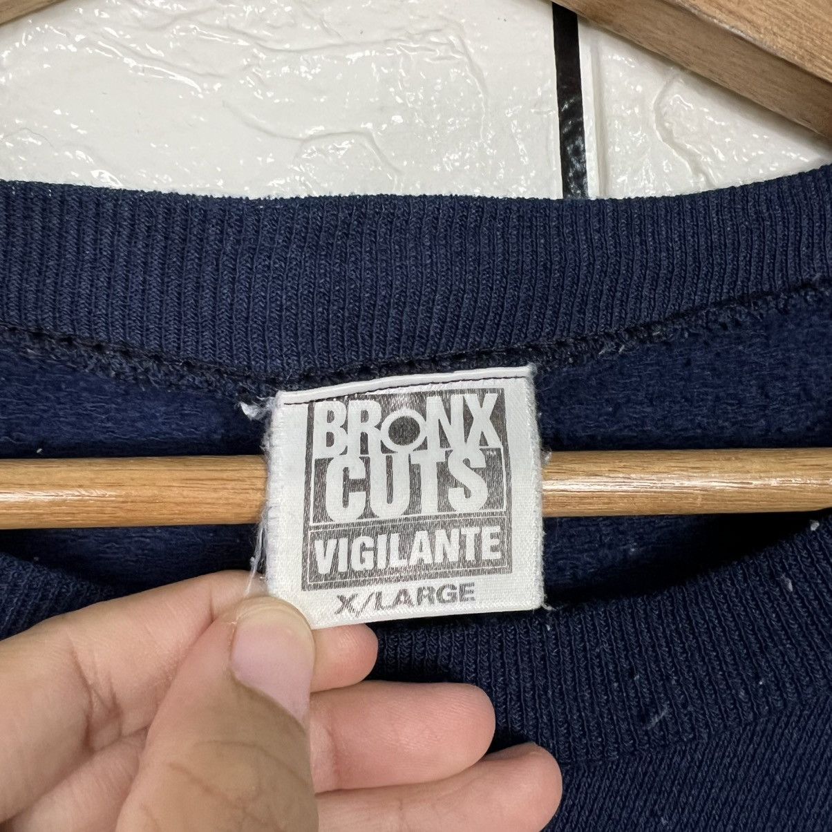 Vintage 90's BRONX CUTS Big Logo Sweatshirt Made in Usa #4069-C185 Size US XL / EU 56 / 4 - 9 Thumbnail