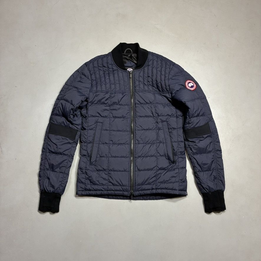 Canada Goose Canada Goose Dunham Jacket Navy Quilted Down Bomber Size US S / EU 44-46 / 1 - 1 Thumbnail
