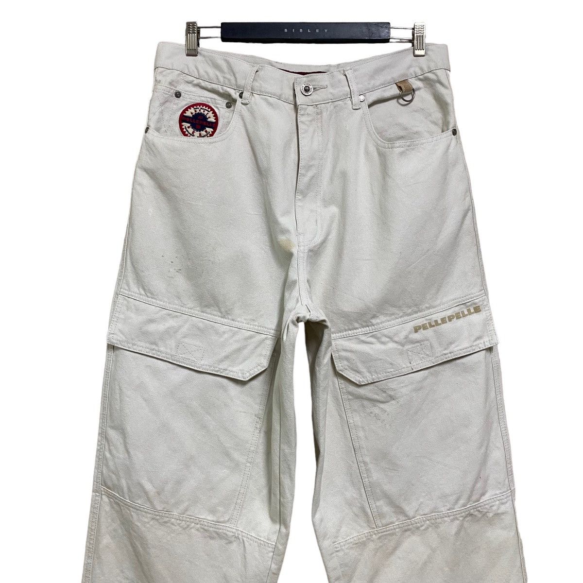 Marc Buchanan Vintage Marc Buchanan Duck Cotton Cargo Baggy Pants Size US 34 / EU 50 - 24 Thumbnail