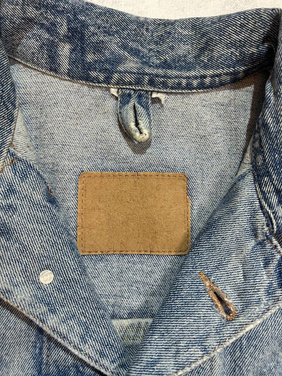 Levi's Vintage Levi’s 70506 Acid Wash Denim Trucker Jacket Size US XL / EU 56 / 4 - 3 Thumbnail