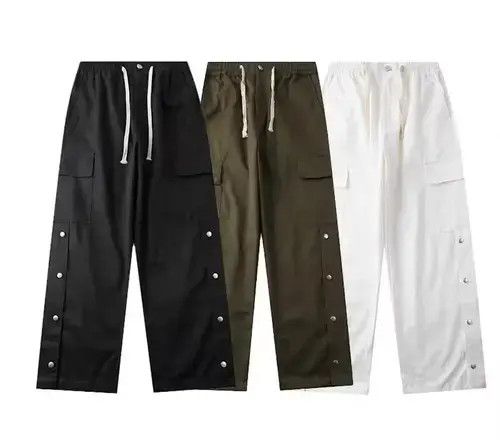 Other 21SS Indigo Union Japan White Worker Buttons Pants Size US 30 / EU 46 - 3 Thumbnail