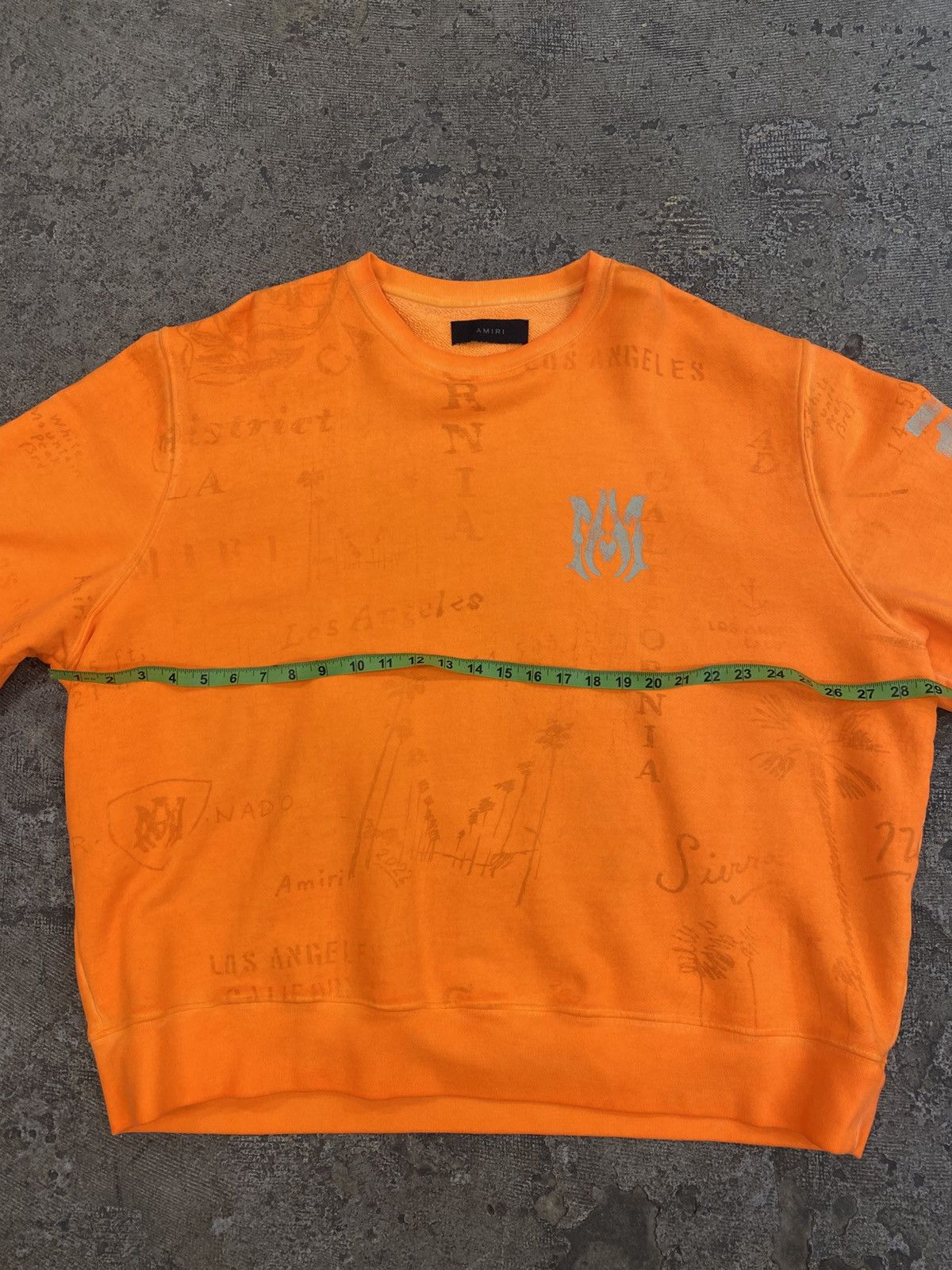 Amiri Amiri crewneck Size US XXL / EU 58 / 5 - 6 Thumbnail