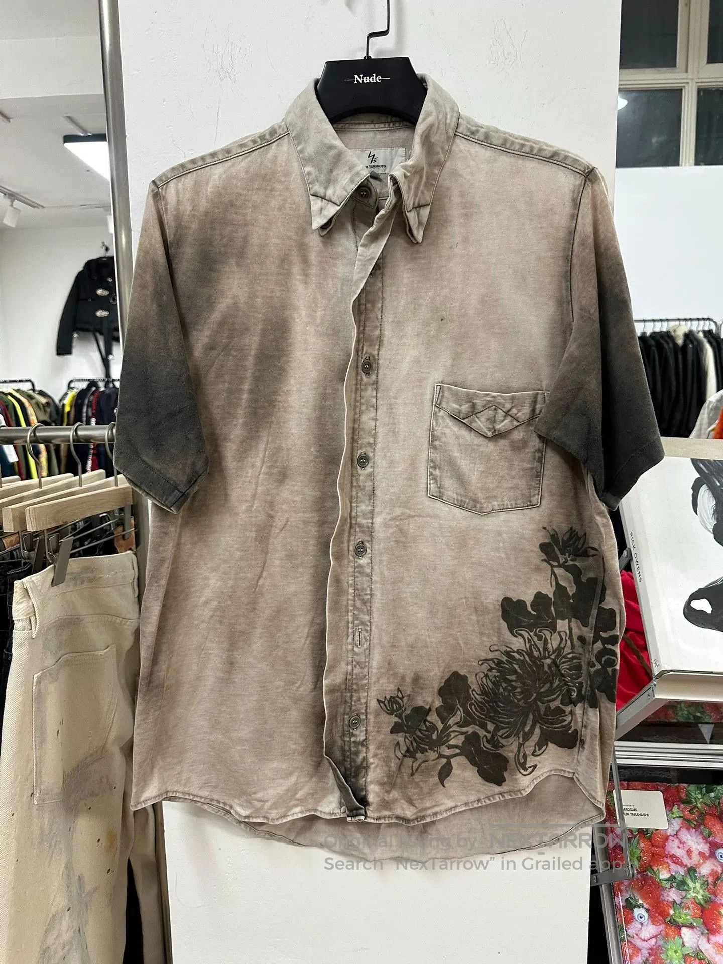 Yohji Yamamoto yohji yamamoto y's short sleeve shirt. Size US L / EU 52-54 / 3 - 1 Thumbnail